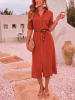 LA Angels Kleid in Rot