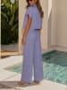 LA Angels 2tlg. Outfit in Lila