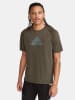 Craft Trainingsshirt "ADV Trail Wool" in Dunkelbraun