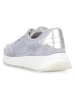 Gabor Leren sneakers lichtblauw/zilverkleurig