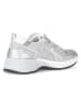 Gabor Leder-Sneakers in Silber