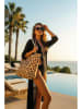Lucky Bees Strandtas beige - (B)56 x (H)35 x (D)15 cm