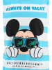 Disney Mickey Mouse Piżama "Mickey" w kolorze biało-błękitnym