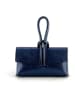 Marlon Leder-Clutch "Michelle" in Dunkelblau - (B)23 x (H)13 x (T)6 cm