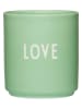 Design Letters Becher ''Love" in Grün - 250 ml