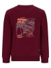 Tygo & Vito Sweatshirt "Silver" bordeaux