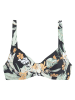 Sunseeker Bikinitop zwart/mintgroen