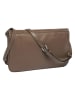 Liebeskind Berlin Leder-Umhängetasche in Hellbraun - (B)27 x (H)17 x (T)2 cm