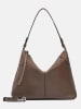 Liebeskind Berlin Leder-Schultertasche "Mila"  in Braun