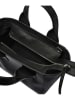 Liebeskind Berlin Leder-Henkeltasche in Schwarz - (B)23 x (H)18 x (T)11 cm