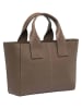 Liebeskind Berlin Skórzana torebka w kolorze jasnobrązowym - 35 x 27 x 13 cm