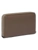 Liebeskind Berlin Leder-Geldbörse in Hellbraun - (B)15 x (H)9 x (T)2 cm