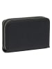 Liebeskind Berlin Leder-Geldbörse in Schwarz - (B)15 x (H)10 x (T)3 cm