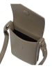 Liebeskind Berlin Leder-Handytasche in Taupe - (B)10 x (H)16 x (T)2 cm