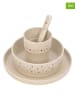 Lässig 4tlg. Kindergeschirr-Set ''Little Water Swan" in Beige