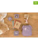 Lässig 3-delige set: lunchboxen "Happy Rascals" paars