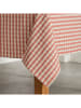 GAMUSI Tischdecke "Novy" in Rot/ Creme