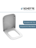 Schütte Toiletbril met softclose "Pro 4" wit