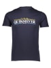 Quiksilver Koszulka "Gradient Lines" w kolorze granatowym