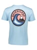 Quiksilver Shirt "Feelin The Vibe" in Hellblau