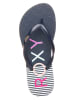 Roxy Teenslippers "Viva Stamp II" donkerblauw