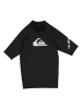 Quiksilver Badeshirt in Schwarz