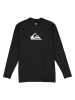 Quiksilver Koszulka kąpielowa "Solid Streak" w kolorze czarnym