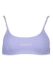 Quiksilver Biustonosz bikini "Logo Scoop" w kolorze fioletowym