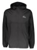 Quiksilver Kurtka przeciwdeszczowa w kolorze czarnym