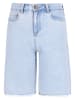 Like Flo Jeans-Bermuda "Roelie" in Hellblau