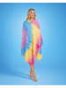 Samimi Strandtuch "Tie Dye" in Gelb/ Blau/ Pink - (L)180 x (B)100 cm