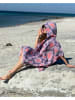 Samimi Poncho "Towel To Go - Neon Safari" in Lila - (L)180 x (B)100 cm