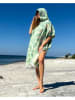 Towel to Go Poncho "Towel To Go - Neon Safari" in Grün - (L)180 x (B)100 cm