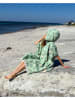 Towel to Go Poncho "Towel To Go - Neon Safari" in Grün - (L)180 x (B)100 cm