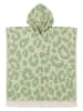 Towel to Go Poncho "Towel To Go - Neon Safari" in Grün - (L)180 x (B)100 cm