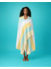 Samimi Strandtuch "Towel To Go - Palermo" in Mint/ Gelb - (L)180 x (B)100 cm