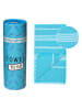 Samimi Strandlaken "Towel To Go - Capri" lichtblauw - (L)180 x (B)100 cm