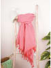 Samimi 3er-Set: Hamamtücher in Grau/ Pink/ Lila - (L)180 x (B)100 cm