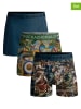 Muchachomalo 3er-Set: Boxershorts in Dunkelblau/ Bunt