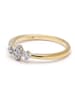 LE DIAMANTAIRE Gold-Ring "Yasmina" mit Diamanten