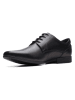 Clarks Leder-Schnürschuhe "Sidton" in Schwarz
