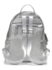 Clarks Rucksack "Handlist Lulu" in Silber - (B)24,5 x (H)30 x (T)12 cm