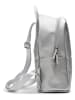 Clarks Rugzak "Handlist Lulu" zilverkleurig - (B)24,5 x (H)30 x (D)12 cm