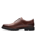 Clarks Leder-Schnürschuhe "Batcombe Tie" in Hellbraun