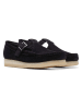 Clarks Skórzane mokasyny "Wallabee" w kolorze czarnym