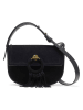 Clarks Skórzana torebka "Casual Cross 2" w kolorze czarnym - 20 x 15 x 6 cm