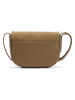 Clarks Skórzana torebka "Casual Cross 2" w kolorze beżowym - 20 x 15 x 6 cm