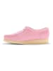 Clarks Leren veterschoenen "Wallabee" lichtroze