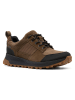 Clarks Leren trekkingschoenen "ATL Trek GTX" bruin/kaki
