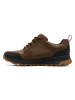 Clarks Leren trekkingschoenen "ATL Trek GTX" bruin/kaki